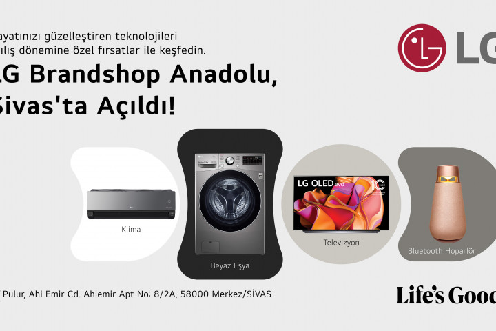 LG’den Sivas’a Brandshop