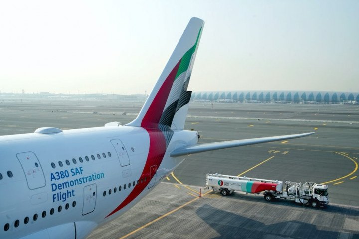Emirates, %100 Sürdürülebilir Havacılık Yakıtı İle  Bir İlki Gerçekleştirdi