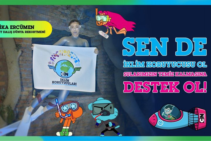 Cartoon Network’ün İklim Koruyucuları Projesi Devam Ediyor