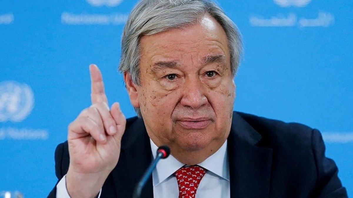 Birleşmiş Milletler Genel Sekreteri Antonio Guterres Birleşmiş Milletler Genel Sekreteri Antonio Guterres