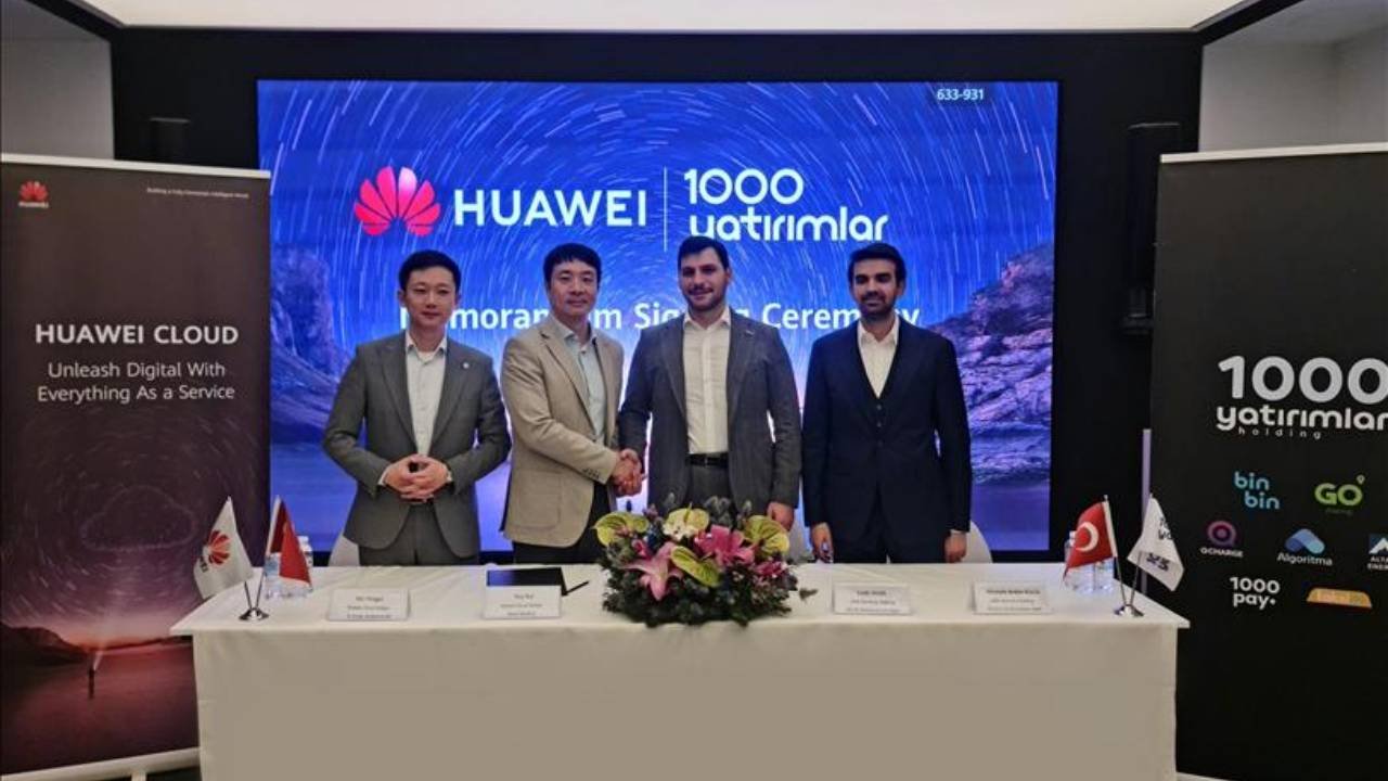 1000 Yatırımlar ve Huawei'den Sürdürülebilir Teknoloji Ortaklığı