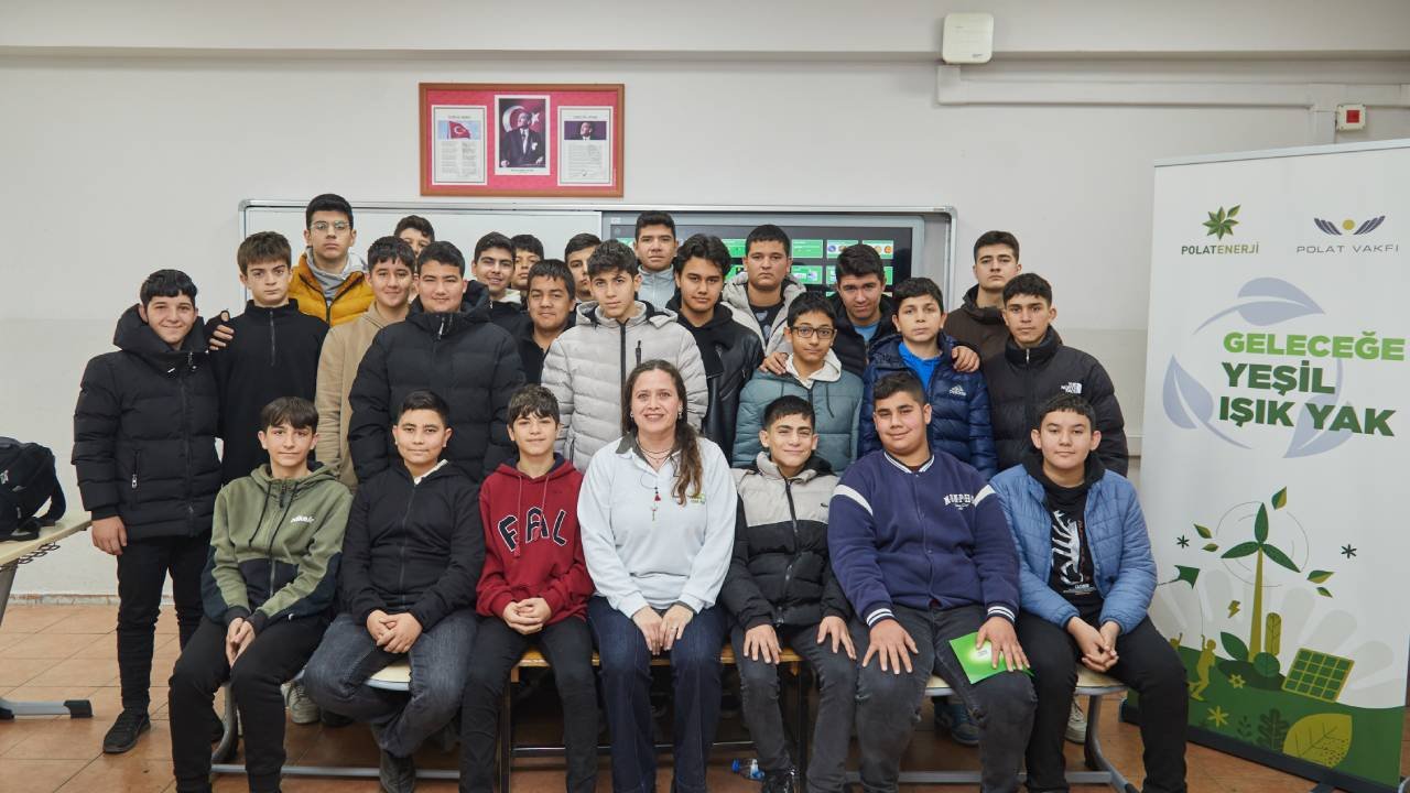 Polat Enerji'den Öğrencilere Yenilenebilir Enerji Eğitimi