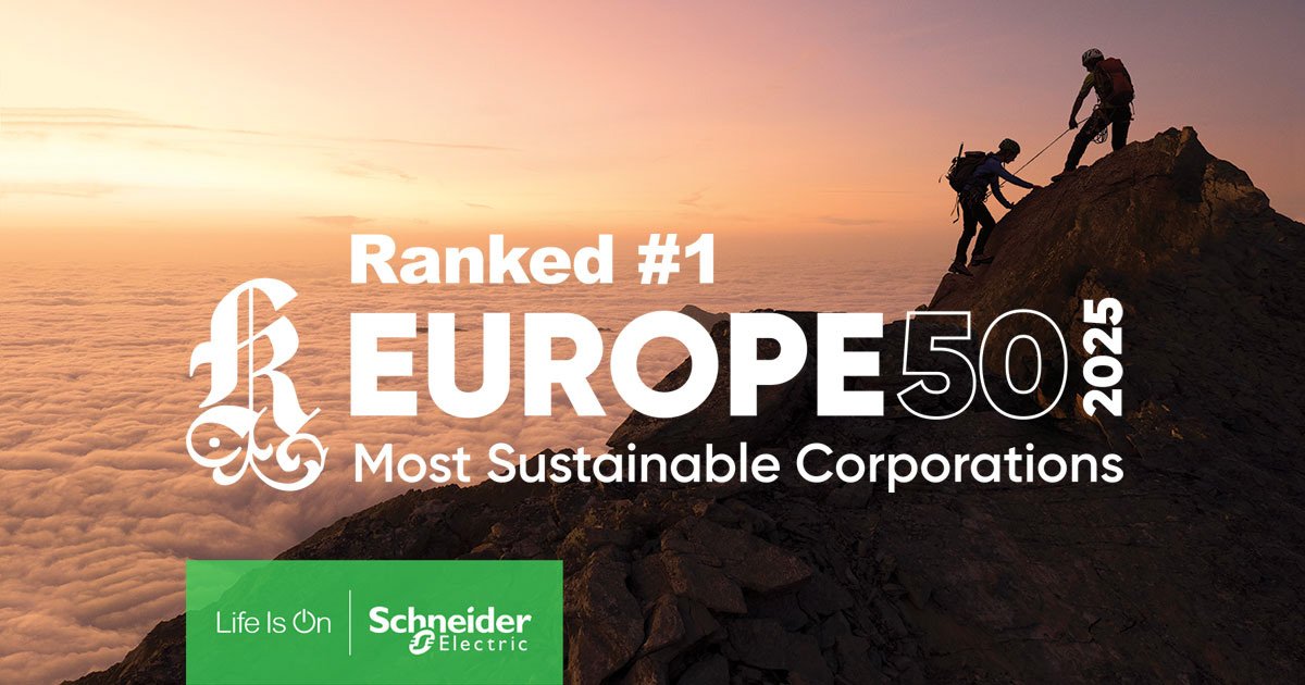 Schneider Electric, Dünyanın En Sürdürülebilir Şirketi Seçildi