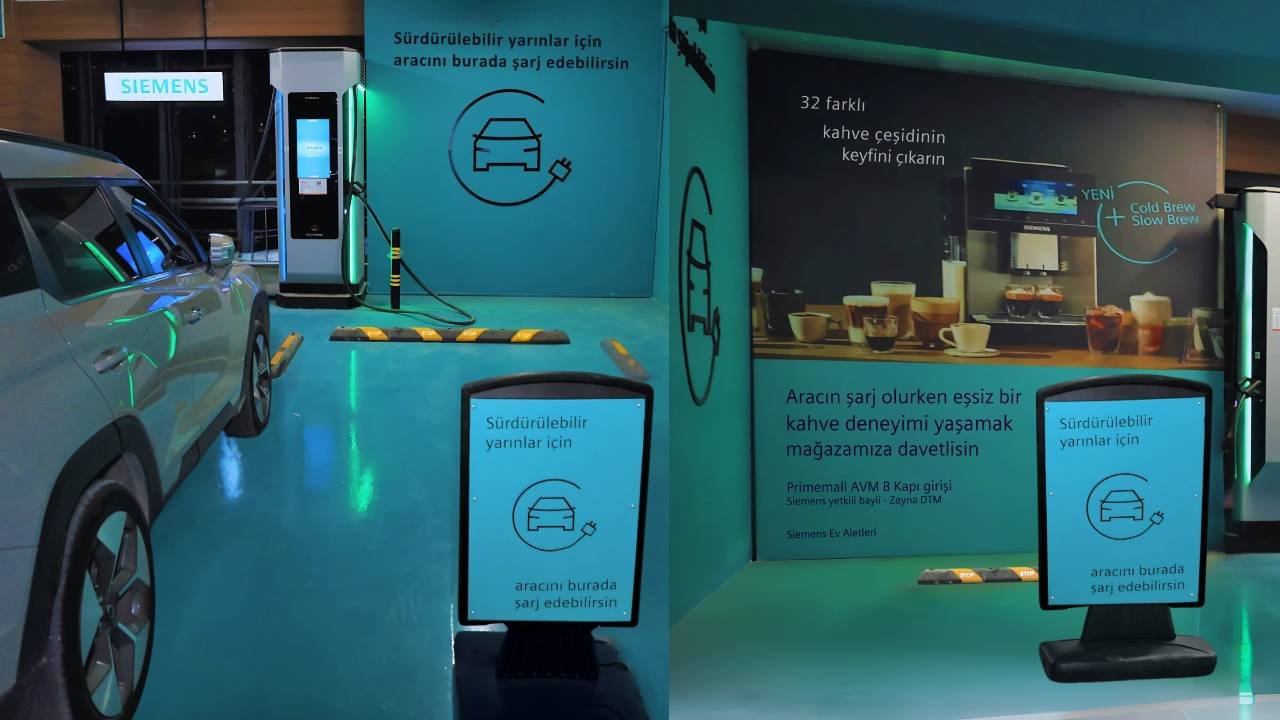 Siemens Mağazası'nda Sürdürülebilir Ulaşım Desteği