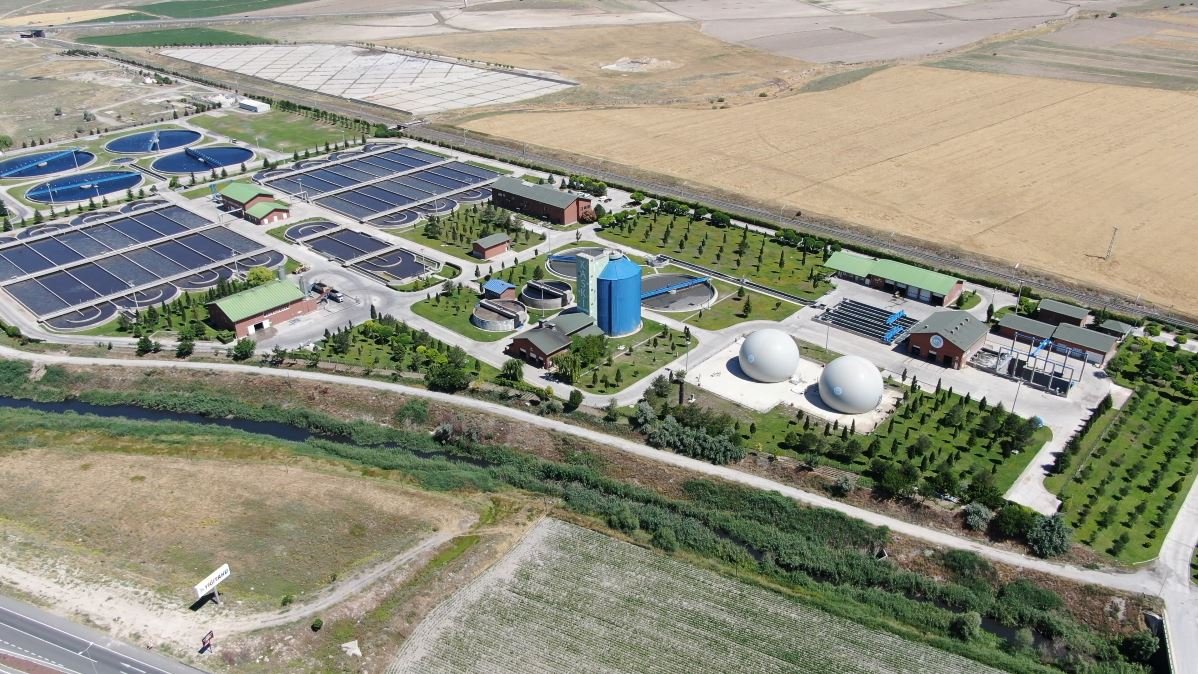 Kayseri'de çamurdan elektrik üretildi Kayseri'de çamurdan elektrik üretildi