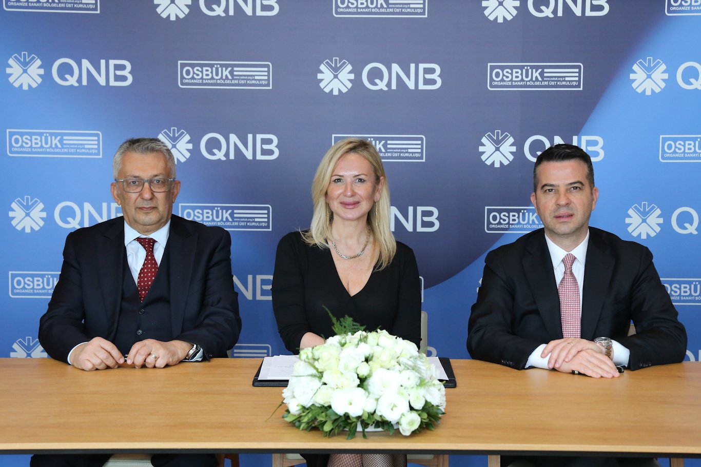 QNB OSBÜK arasında anlaşma imzalandı.