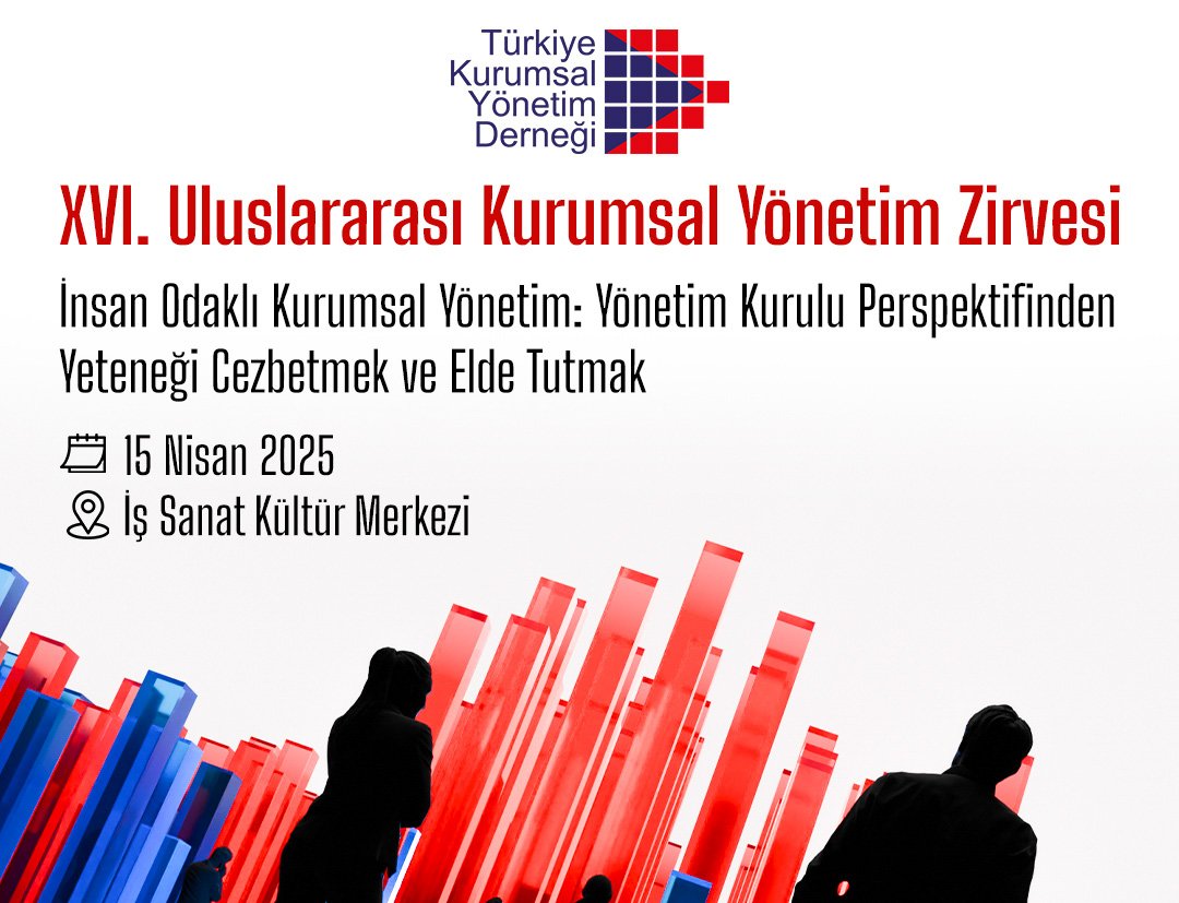 Türkiye Kurumsal Yönetim Derneği (TKYD) tarafından her yıl düzenlenen Uluslararası Kurumsal Yönetim Zirvesi’nin 16’ncısı, 15 Nisan 2025 tarihinde İstanbul’da gerçekleştirilecek. 