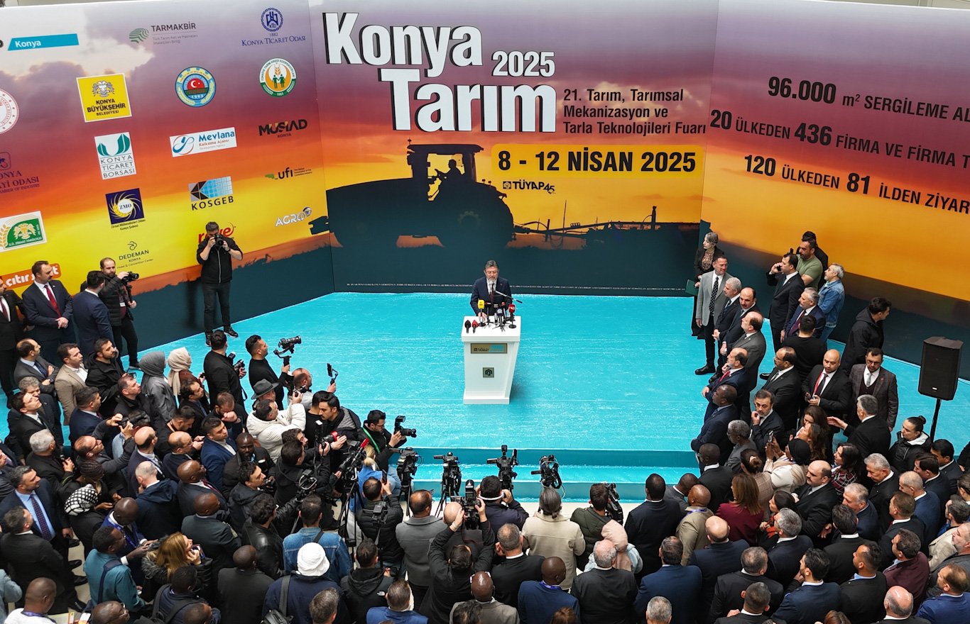 Konya Tarım Fuarı, Kapılarını Açtı