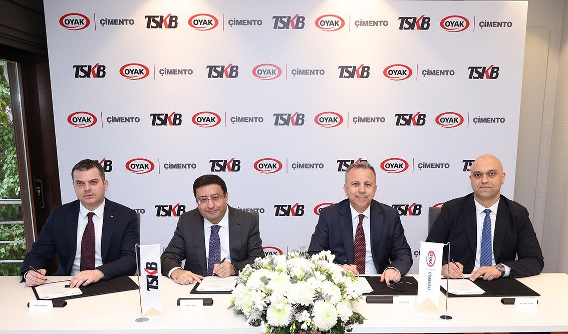 TSKB ve OYAK Çimento’dan Güneş Enerji Santrali ile Atık Isı Geri Kazanım Tesisleri Yatırımları İçin İş Birliği