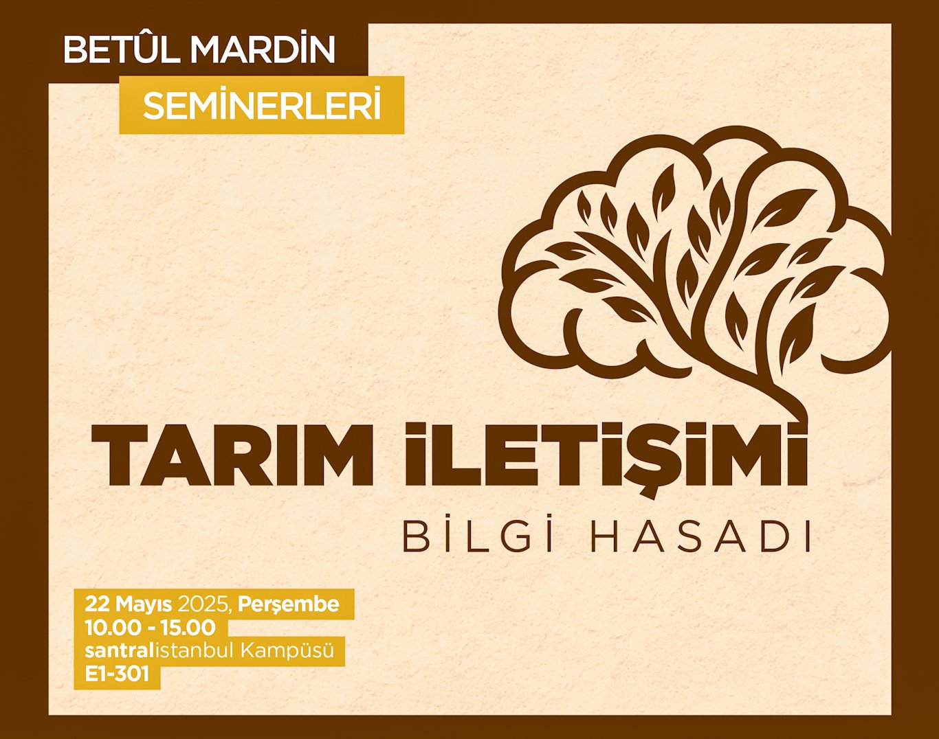 betülmardinsemineri-bilgihasadi betül mardin semineri - tarım iletişimi