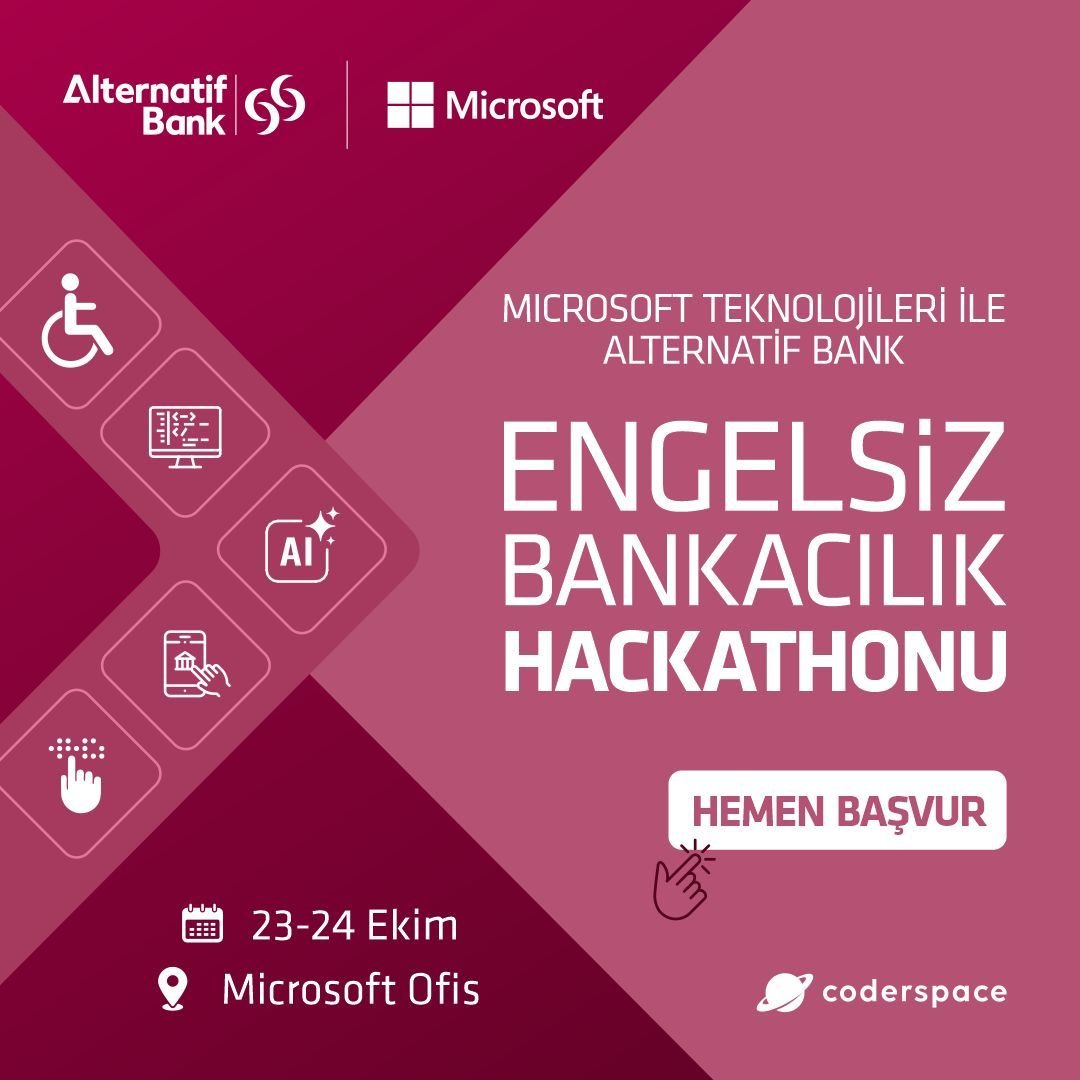 “Engelsiz Bankacılık Hackathonu” Başlıyor