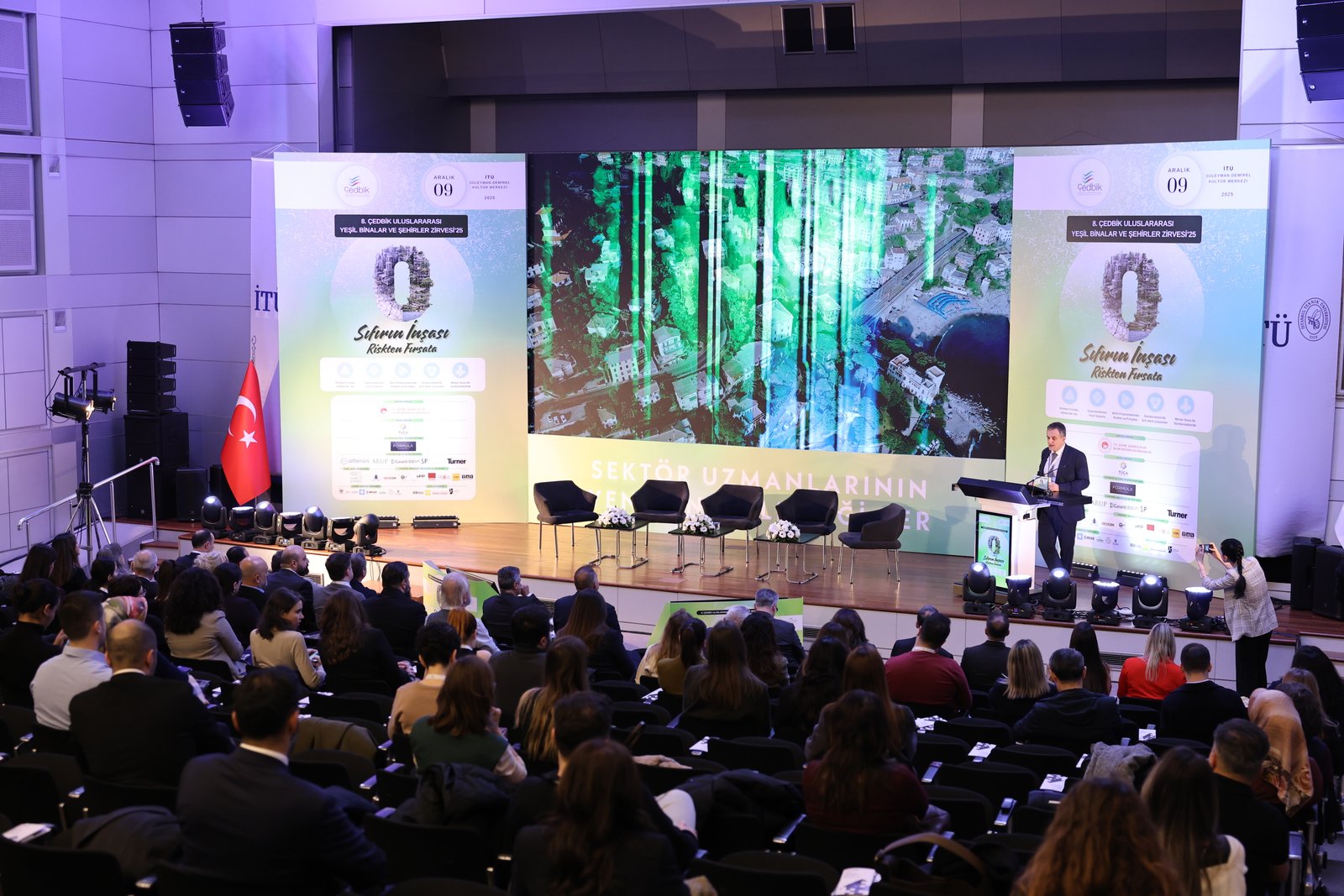 8. Uluslararası Yeşil Binalar ve Şehirler Zirvesi İstanbul’da Gerçekleşti