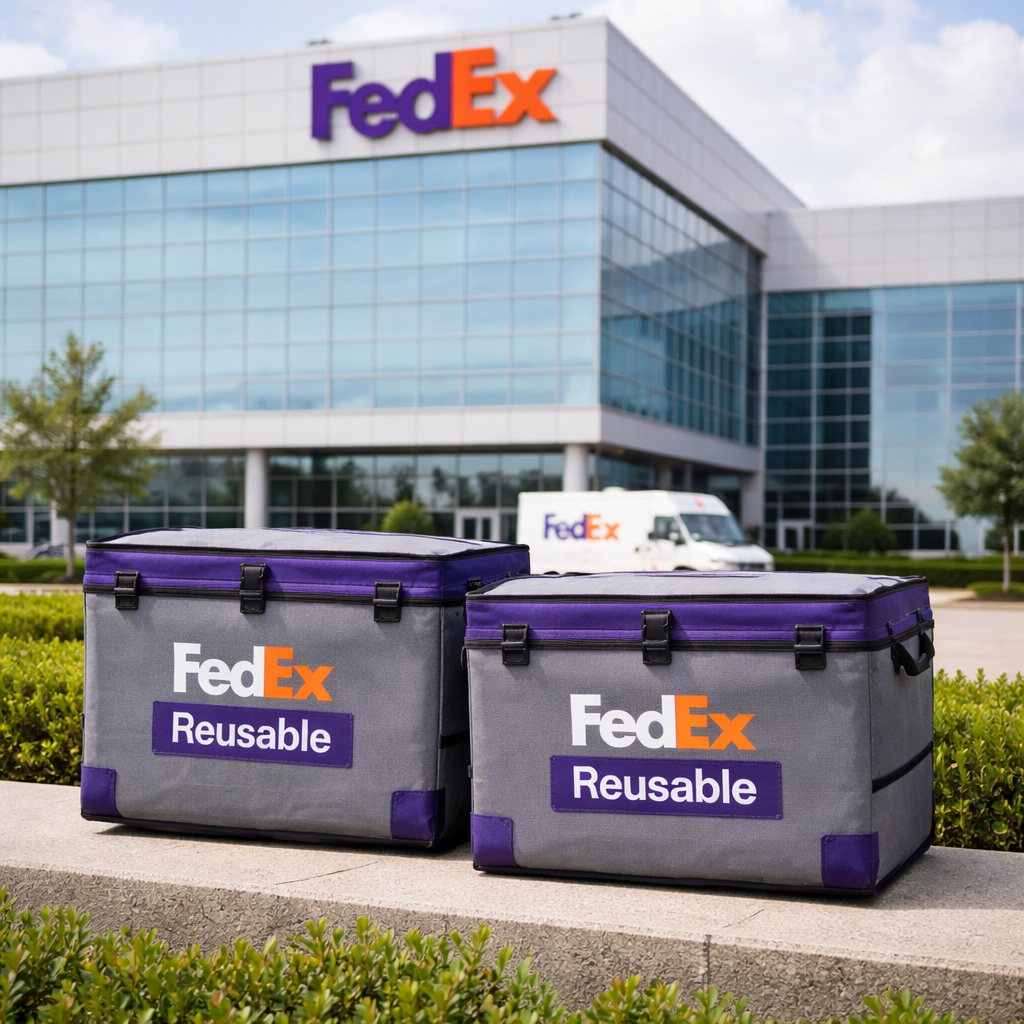 FedEx Yeniden Kullanılabilir Ambalaja Geçiyor