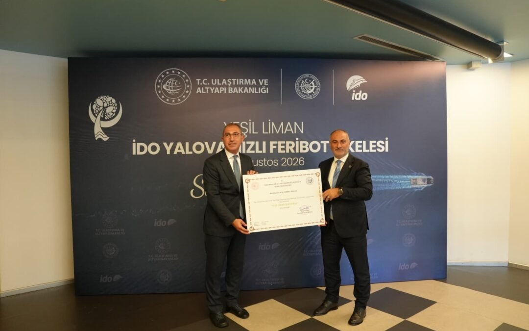 İDO’nun Yalova İskelesine Yeşil Liman Sertifikası
