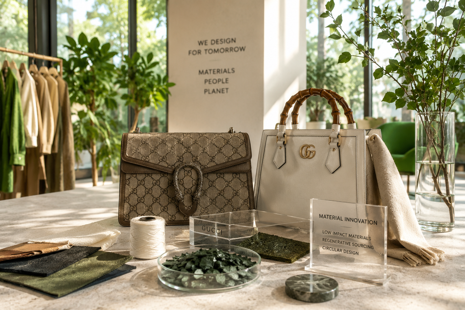 Gucci’nin Sürdürülebilirlik Yolculuğunda Malzeme Dönüşümü