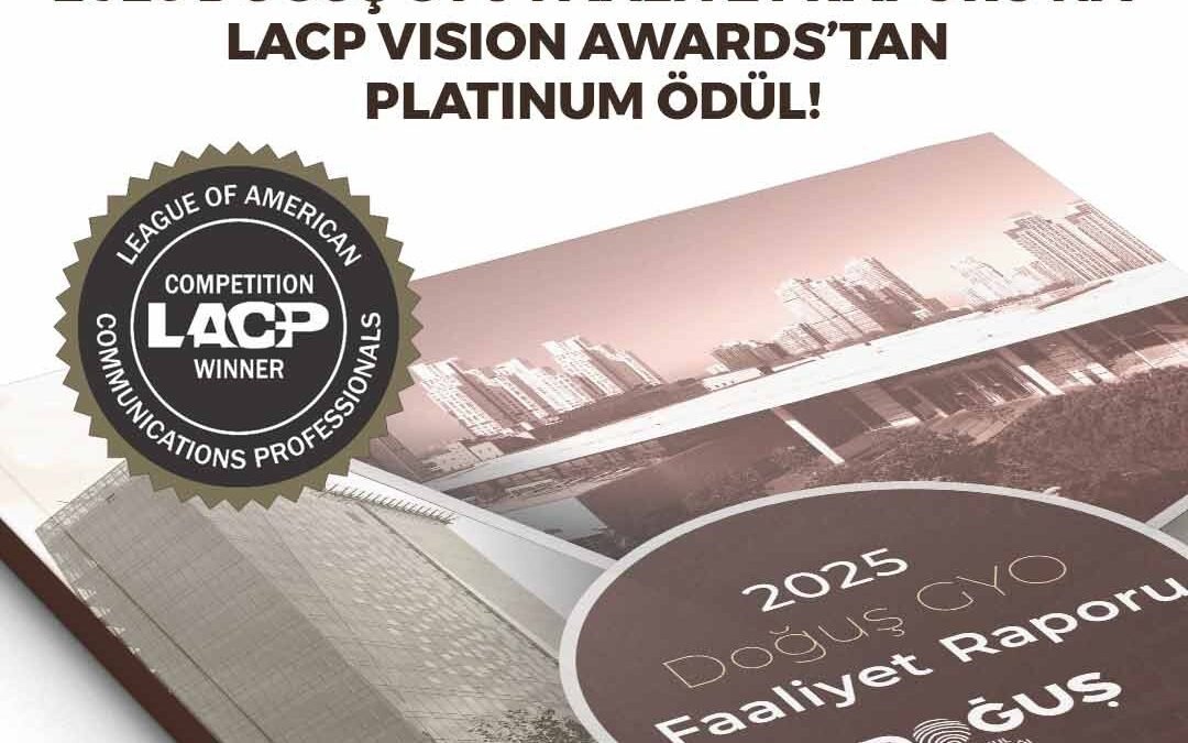 Doğuş GYO’nun 2025 Faaliyet Raporu’na Platinum Ödül