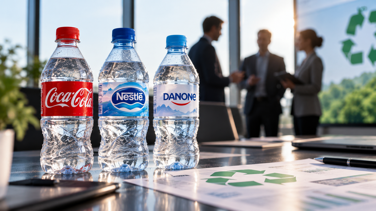 Coca Cola-Nestle-Danone