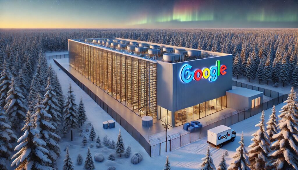 Finlandiya-Google Veri Merkezi